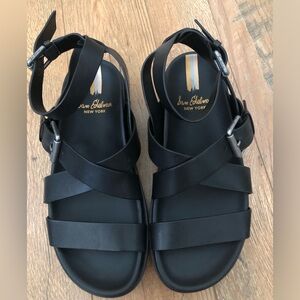 Sam Edelman leather Eleanora cross-Strap Sandals size 6.5